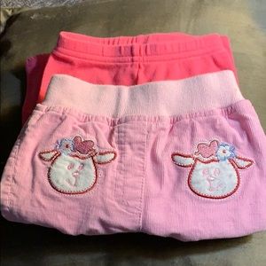 3M  2 pair of infant pants.